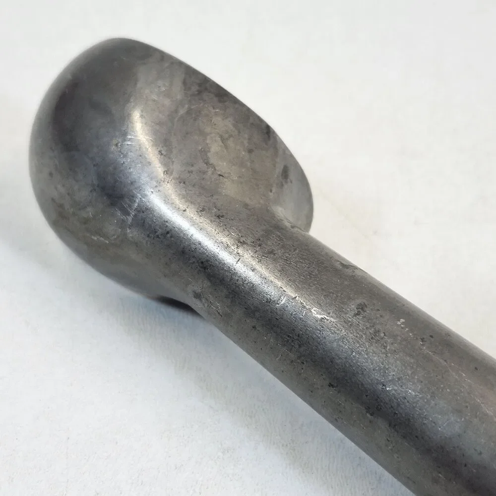 Vintage Metal Ice Cream Scoop 7 Inch Mid Sized Utensil Aluminum Spoon Disher